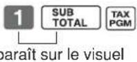 CASIO SES10 - 1-5-1 Pour changer I'etat de la touche pourcentage - 1