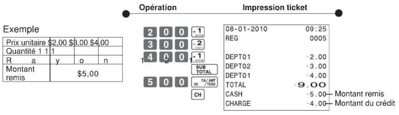 CASIO SES10 - 9-5 Règlement espèces et crédit - 1