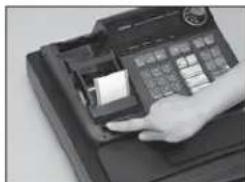 CASIO SES10 - Retirer le papier des journaux - 4