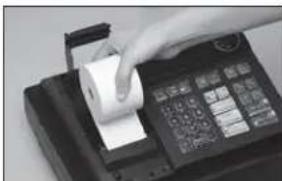 CASIO SES10 - Mettre en place le papier des tickets - 2