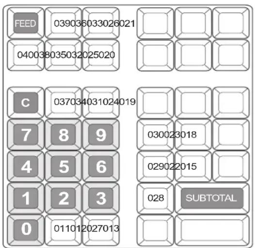 CASIO SEC450 - ■ Attribution de touches - 2