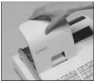 CASIO SEC300 - Pour remplacer le rouleau de papier des tickets de caisse - 1
