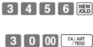 CASIO SEC300 - OPÉRATION TICKET - 1