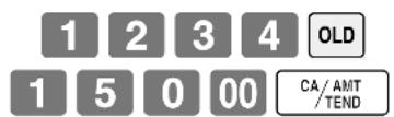 CASIO SEC300 - OPÉRATION TICKET - 1