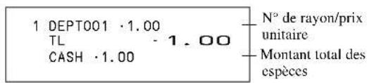 CASIO SEC300 - OPÉRATION TICKET - 2