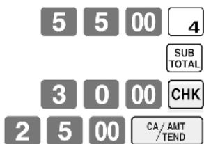 CASIO SEC300 - OPÉRATION TICKET - 1
