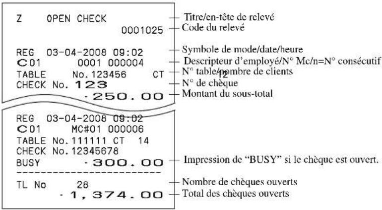 CASIO SEC300 - Relevé quotidien - 7