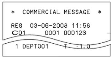 CASIO SEC300 - OPÉRATION TICKET - 1