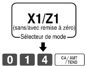 CASIO CE7000 - Opération Relevé - 1