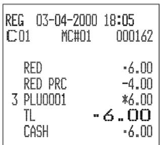 CASIO CE7000 - Opération Reçu - 3