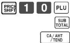 CASIO CE7000 - Opération Reçu - 1