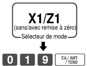 CASIO CE7000 - Opération Relevé - 1