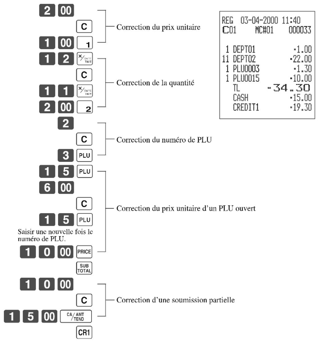 CASIO CE7000 - Opération Reçu - 1