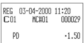 CASIO CE7000 - Opération Reçu - 3