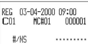 CASIO CE7000 - Opération Reçu - 2