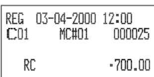 CASIO CE6100 - Opération Reçu - 3