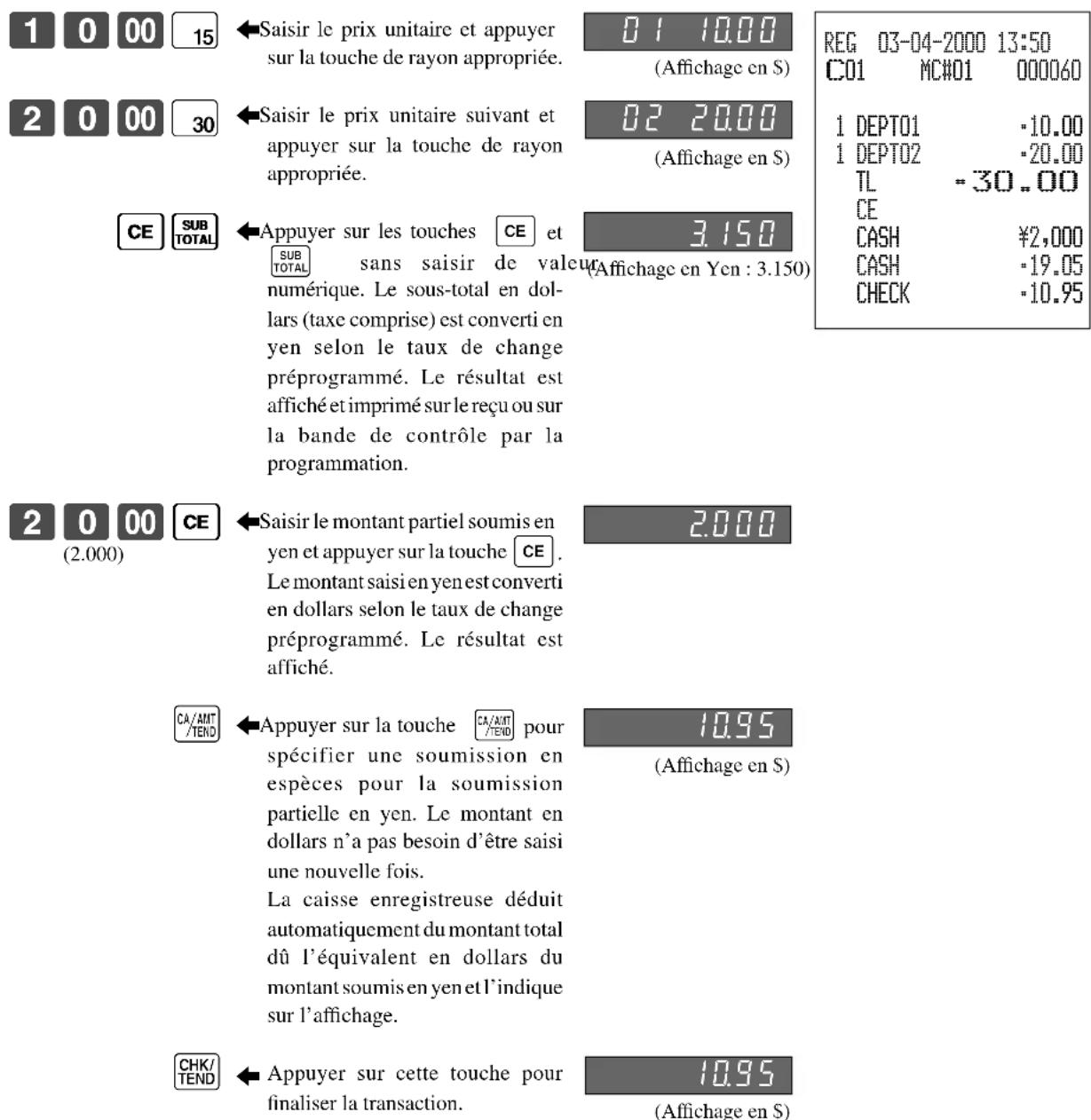 CASIO CE6100 - Opération Affichage Reçu - 1