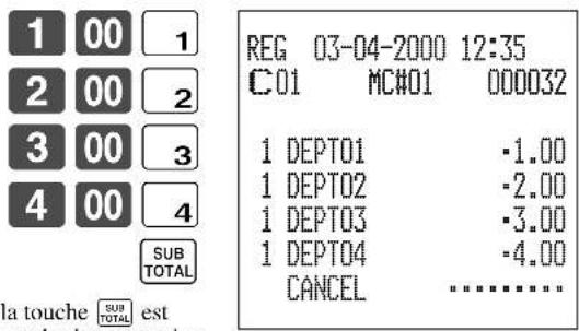 CASIO CE6100 - Opération Reçu - 1