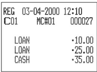 CASIO CE6100 - Opération Reçu - 2