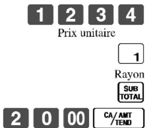 CASIO CE6100 - Opération Reçu - 1