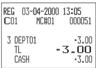 CASIO CE6100 - Opération Reçu - 3