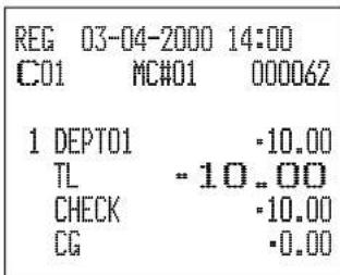 CASIO CE6100 - Libération provisoire d'obligations - 7
