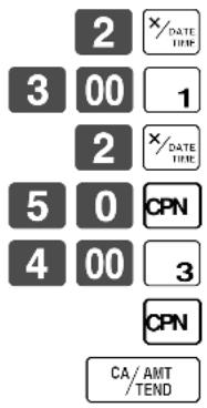 CASIO CE6100 - Opération Reçu - 1