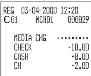 CASIO CE6100 - Opération Reçu - 1