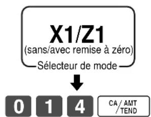 CASIO CE6100 - Opération Relevé - 1