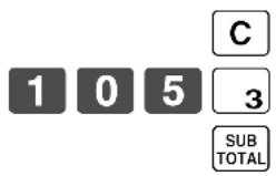 CASIO CET300 - Opération Reçu - 1