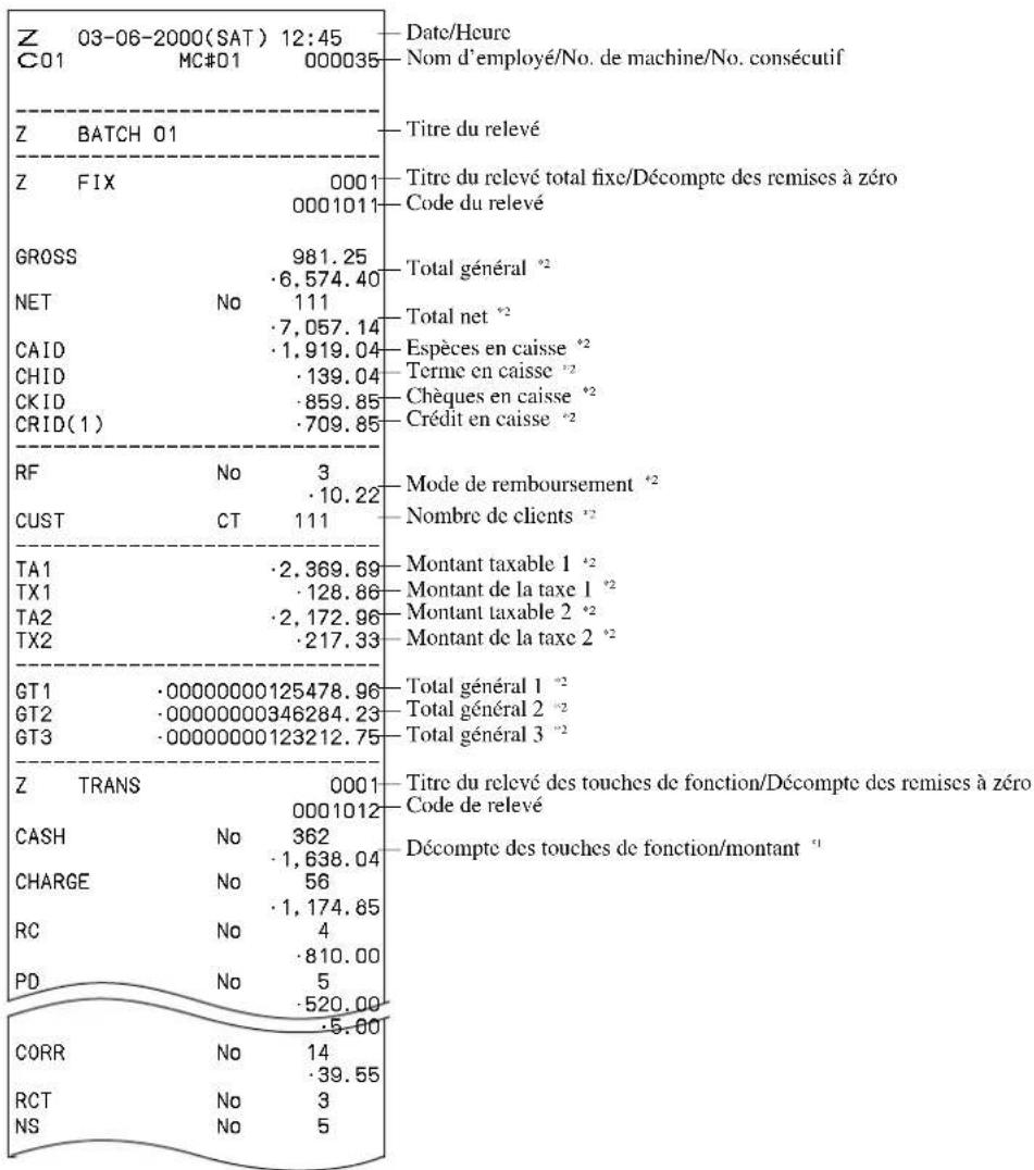 CASIO CET300 - Opération Reçu - 3