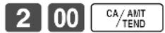 CASIO CET300 - Opération Reçu - 2