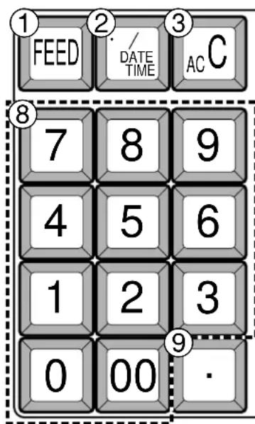 CASIO 160CR - CLAVIER - 1