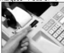 CASIO 160CR - - Remplacement du rouleau encreur - 1