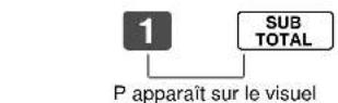 CASIO 120CR - 1-2 Taux pour la touche pourcentage - 1