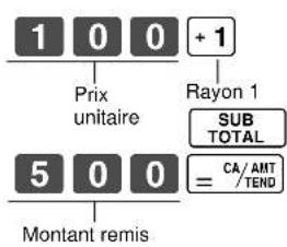 CASIO 120CR - 5-2 Opération de base - 1