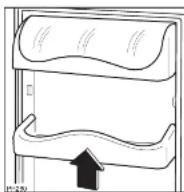 Zanussi-Electrolux ZK 259 RM - Höhenverstellung der Innentürablagen - 2