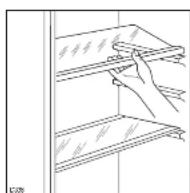 Zanussi-Electrolux ZK 259 RM - Höhenverstellung der Innentürablagen - 1