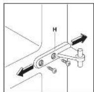 Zanussi-Electrolux ZK 199 R2 - Pour changer le sens d'ouverture des portes - 2