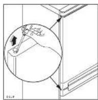 Zanussi-Electrolux ZK 199 R2 - Pour changer le sens d'ouverture des portes - 4