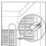 Zanussi-Electrolux ZD 297 R - Hintere Abstandsstücke - 2