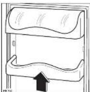 Zanussi-Electrolux ZC 247 R1 - Hohenverstellung der Innentürablagen - 2