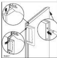 Zanussi-Electrolux ZC 247 R1 - Reversibilité de la porte - 3