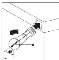 Zanussi-Electrolux ZC 247 R1 - Muur-afstandshoulders - 1