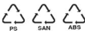 Zanussi-Electrolux ZC 247 R1 - PLASTIC BESTANDDELEN - 1
