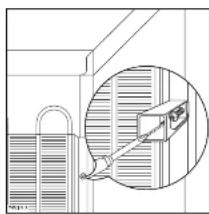 Zanussi-Electrolux ZC 245 RM - Entretoises postérieures - 2