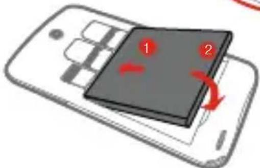LENOVO A859 - Préparation de votre téléphone - 2