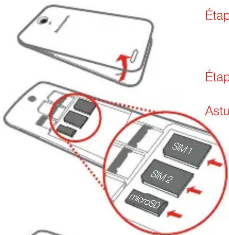 LENOVO A859 - Préparation de votre téléphone - 1