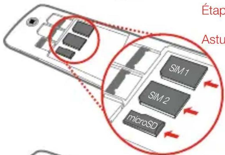 LENOVO A516 - Préparation de votre téléphone - 2