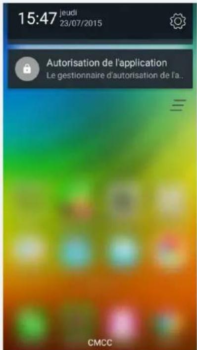 LENOVO A2010 - Notifications et Paramétres rapides - 1